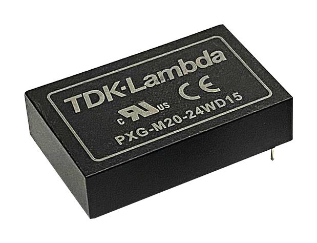 Tdk-Lambda Pxg-M20-24Ws24 Dc-Dc Converter, 24V, 0.833A