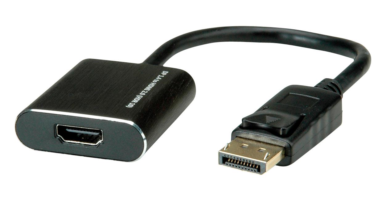 Roline 12.03.3164 Adapter Cable, Dp Plug-Hdmi Rcpt, 150Mm