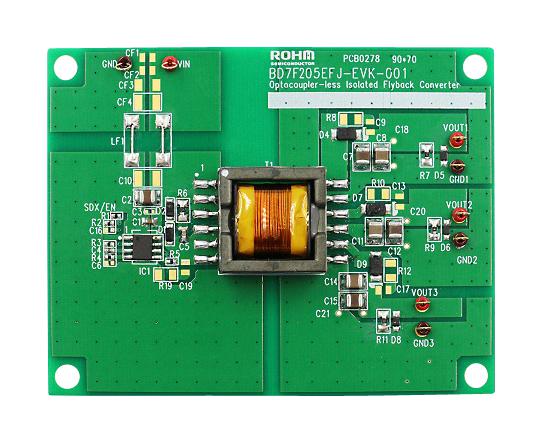 Rohm Bd7F205Efj-Evk-001 Eval Board, Isolated Flyback Converter