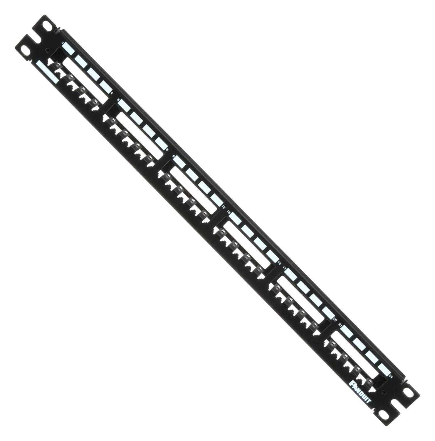 Panduit Cp24Wsbly Modular Patch Panel, 24Port, 1U