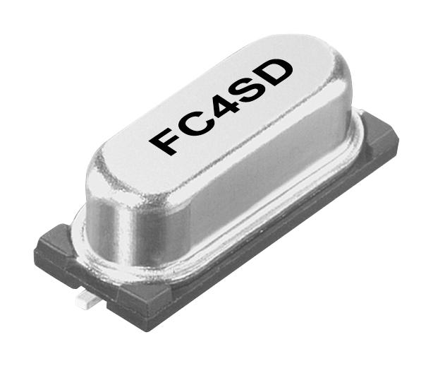 Fox Electronics Fc4Sdcblf3.579545-T1 Xtal, 3.579545Mhz/18Pf/smd, 11.7Mm X 5Mm