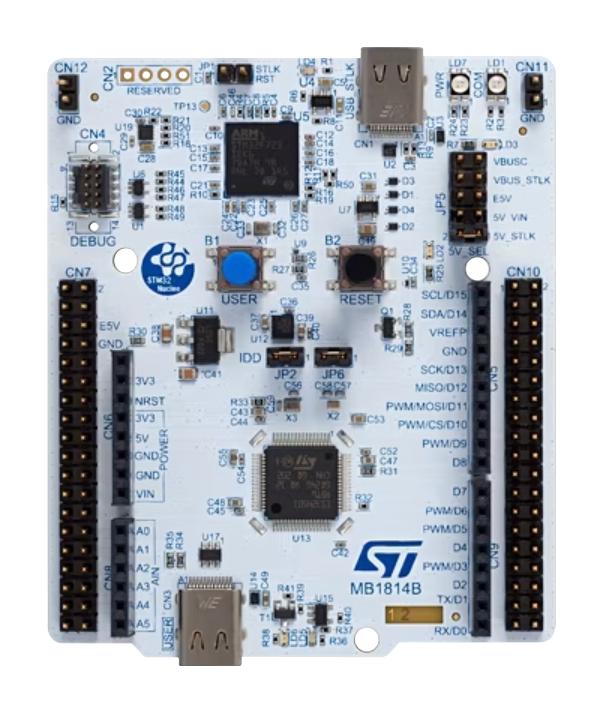 Stmicroelectronics Nucleo-H503Rb Dev Nucleo Board, 32Bit, Arm Cortex-M