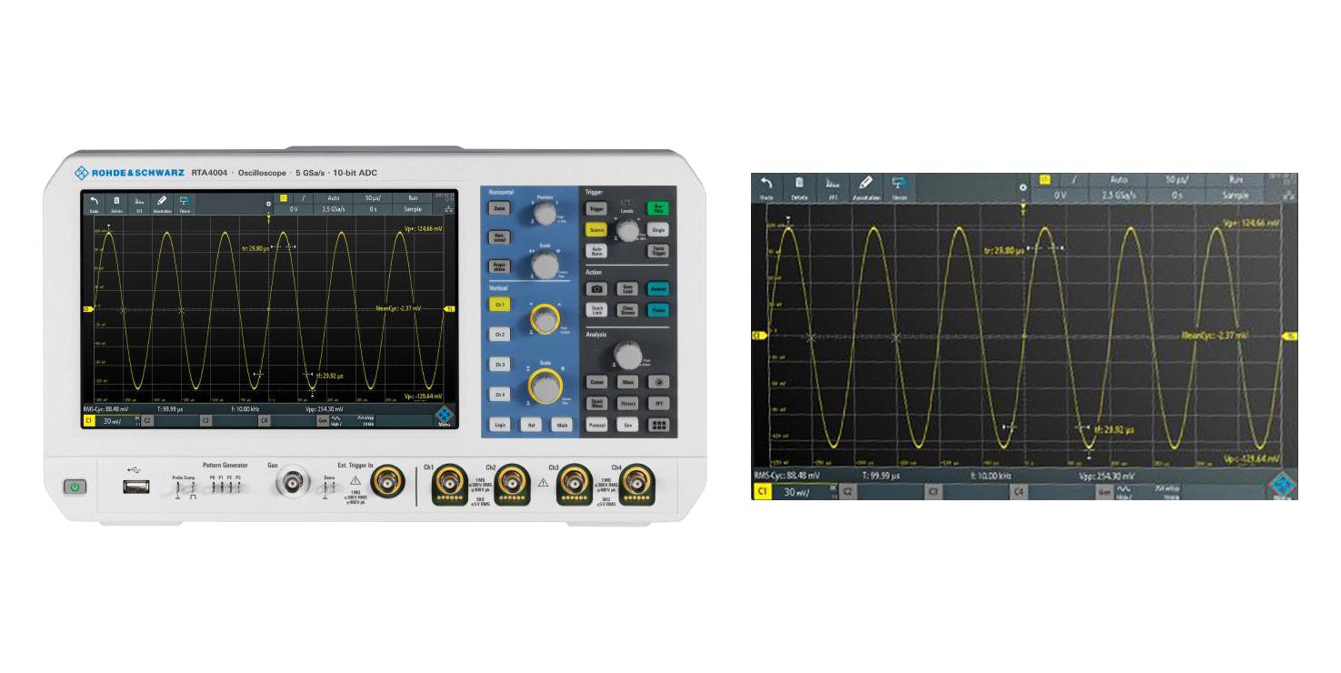 Rohde & Schwarz Rta-Bndl Oscilloscope, 1Ghz, 5Gsps