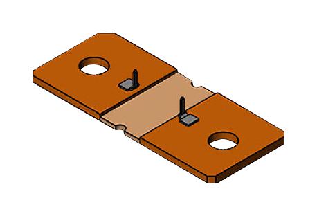 Vishay Wsbs8536L0500Jk20 Res, 50Uohm, 5%, 50W, 3314, Metal Strip