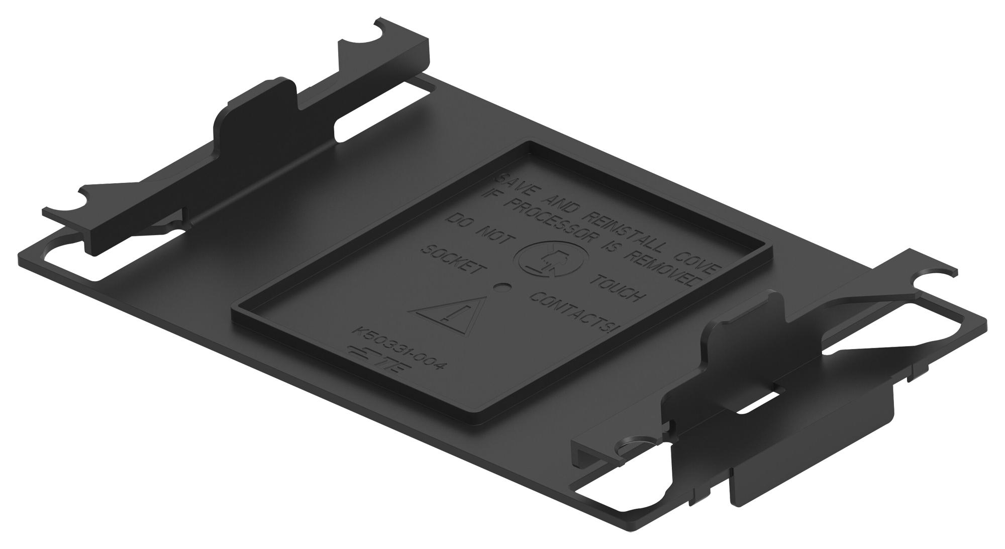 Te Connectivity 1-2351053-2 Dust Cover, Lga Socket, E1, Pc+Abs