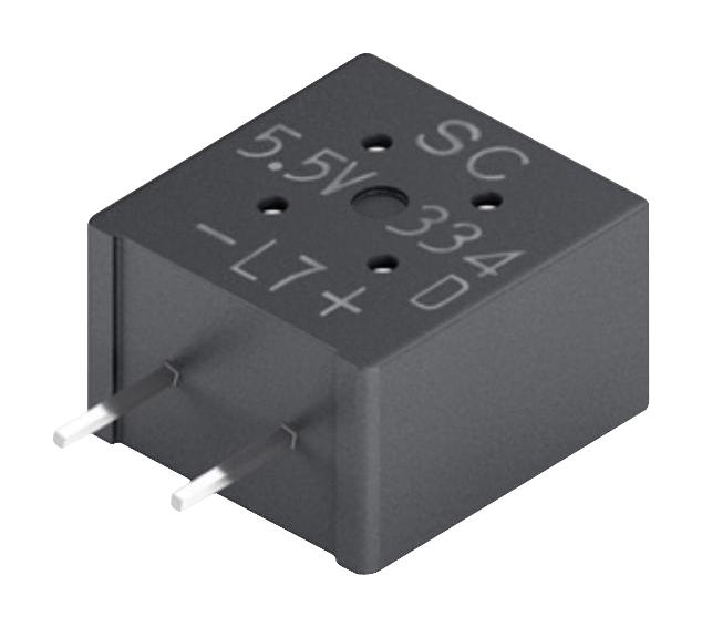 Kemet Fmu0H334Zf Supercapacitor, 0.33F, Radial Leaded