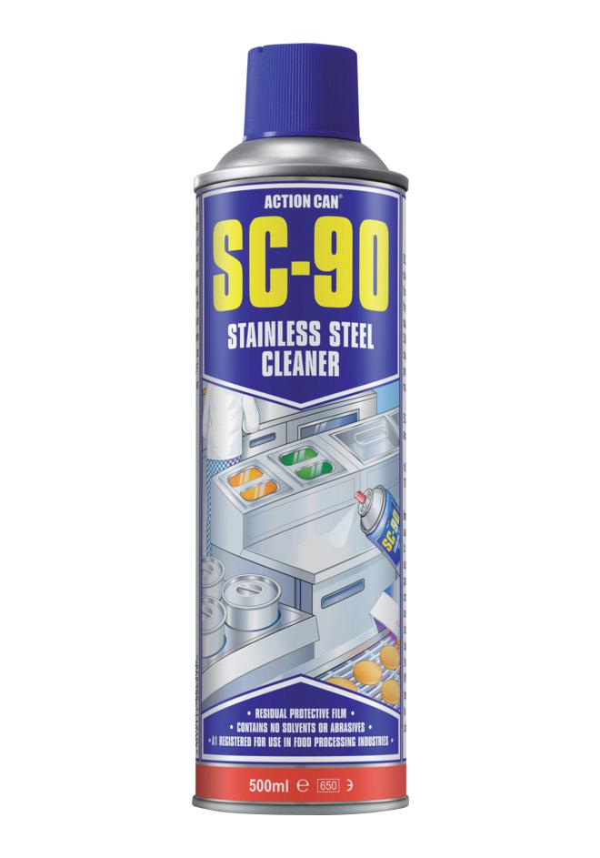 Action Can Sc-90, 500Ml Cleaner, Aerosol, 500Ml