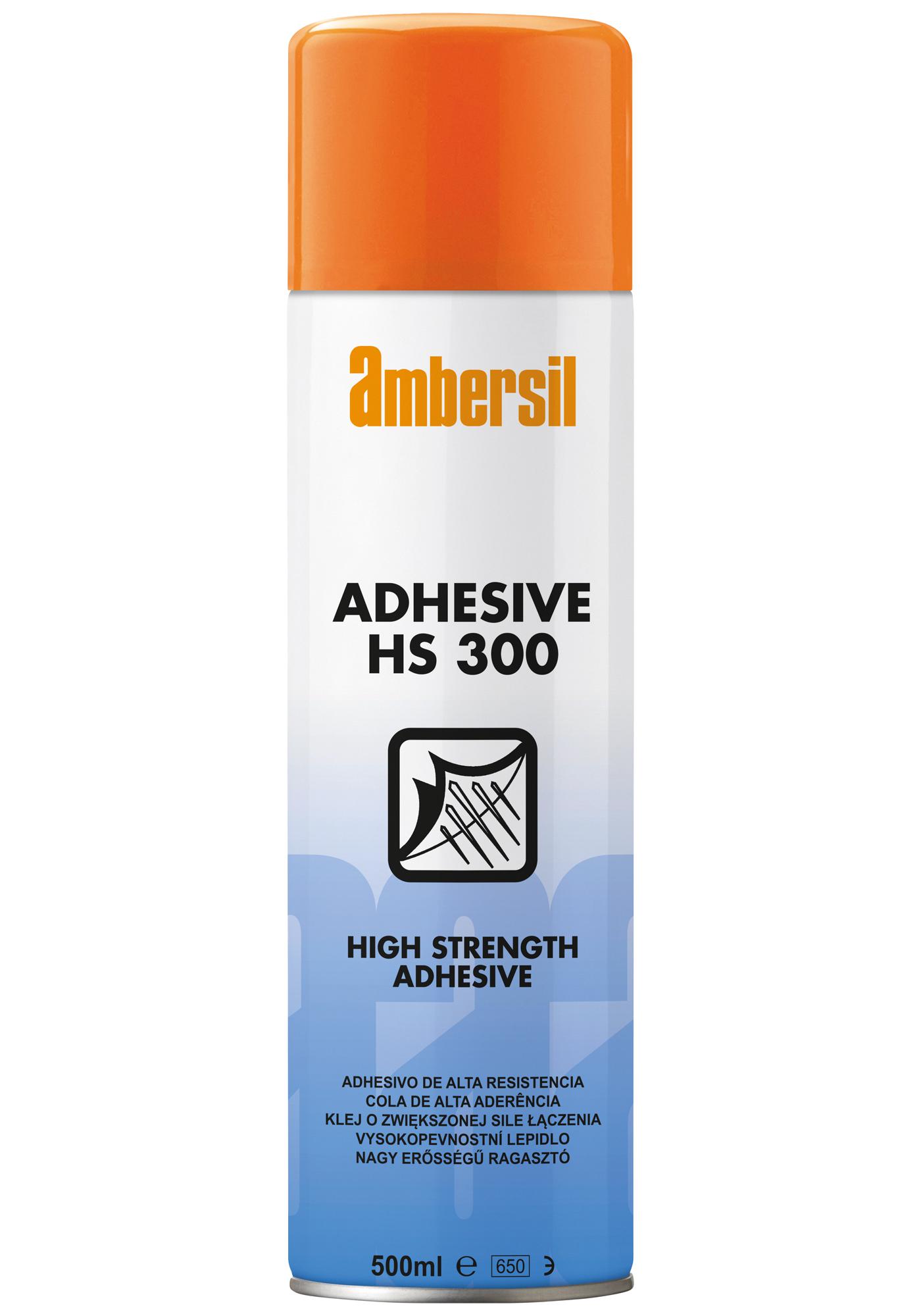 Ambersil Adhesive Hs300, 500Ml Adhesive, Aerosol, 500Ml