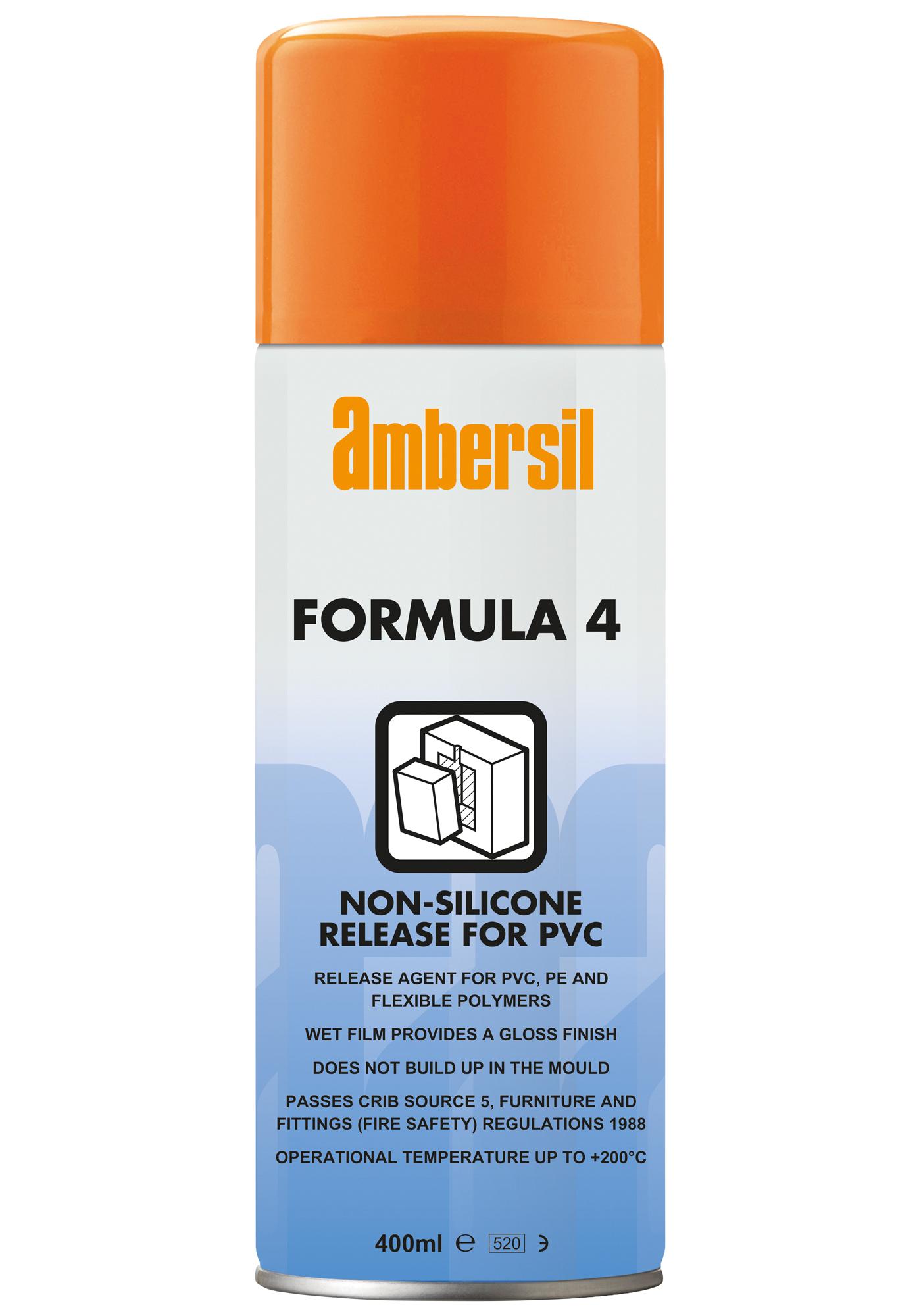 Ambersil Formula Four, 400Ml Cleaner, Aerosol, 400Ml