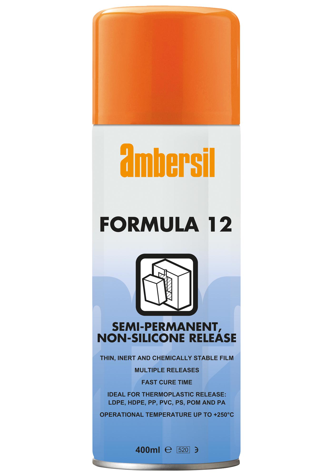 Ambersil Formula Twelve, 400Ml Cleaner, Aerosol, 400Ml