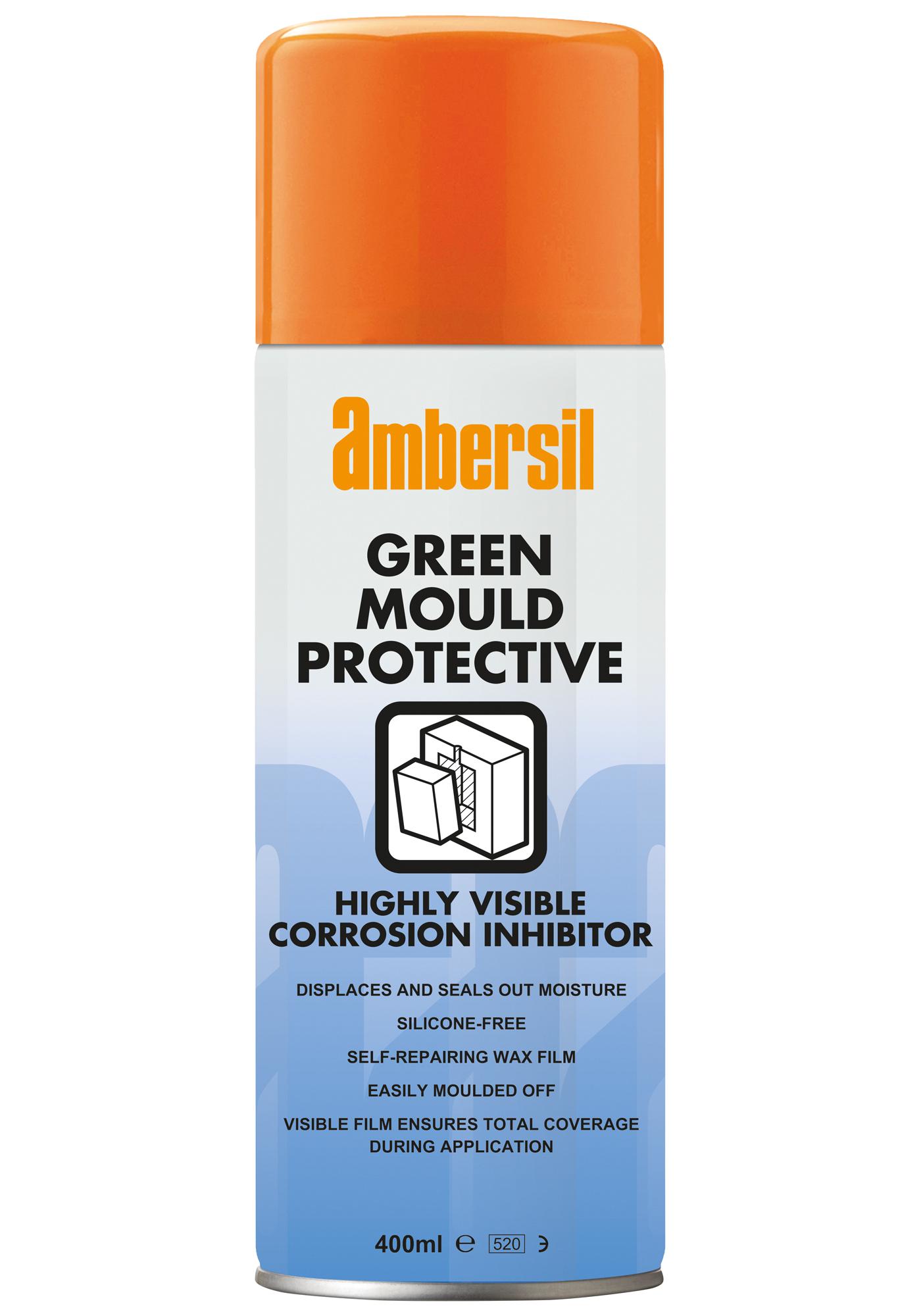 Ambersil Green Mould Protective, 400Ml Cleaner, Protector, Aerosol, 400Ml