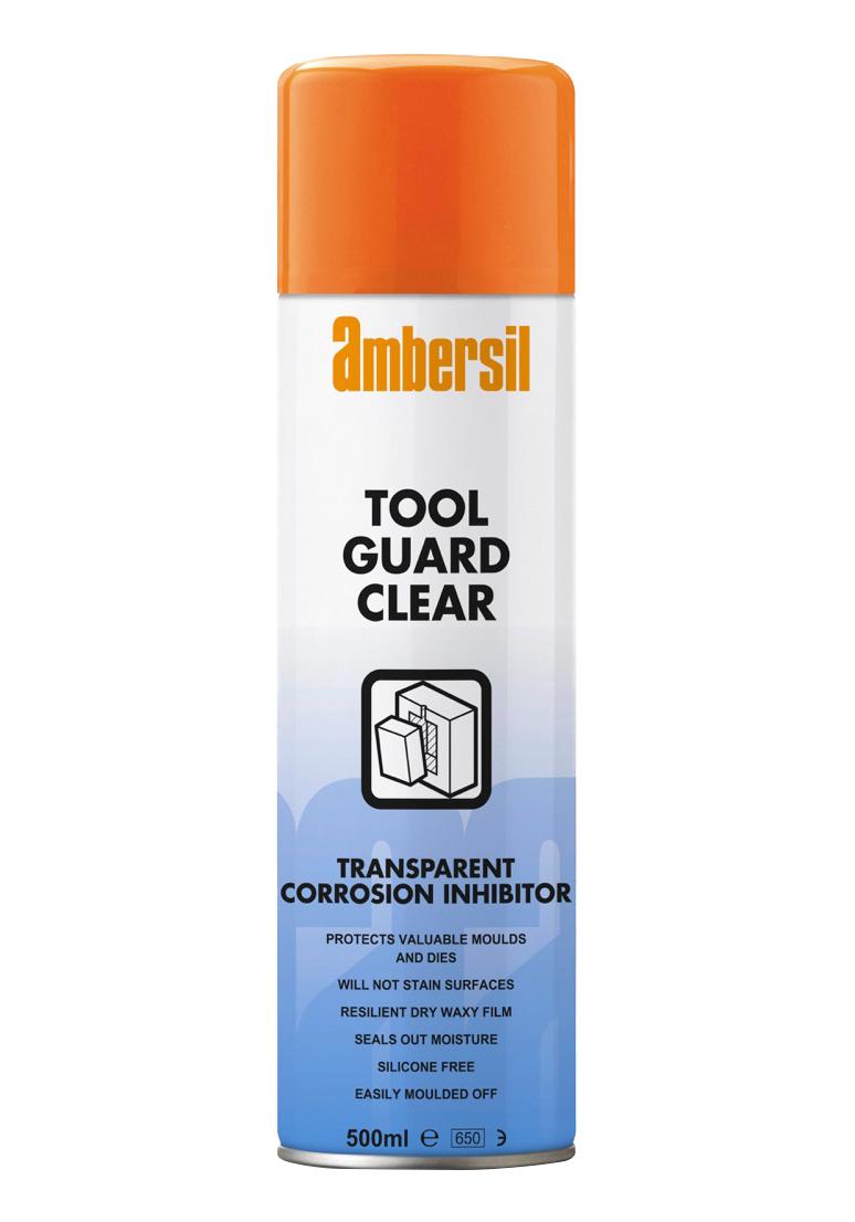 Ambersil Tool Guard Clear, 500Ml Coating, Non Silicone, Aerosol, 500Ml