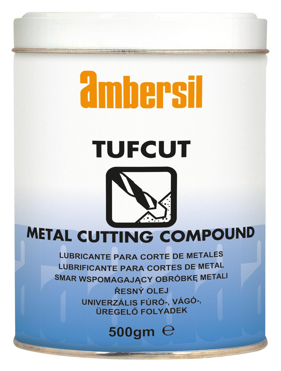 Ambersil Tufcut Compound, 500G Lubricant, Cutting Fluid, Tub, 500G