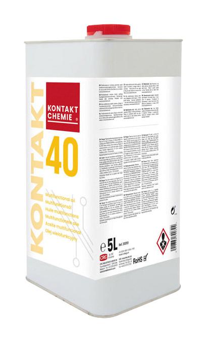 Kontakt Chemie Kontakt 40, 5L Lubricant, Canister, 5L