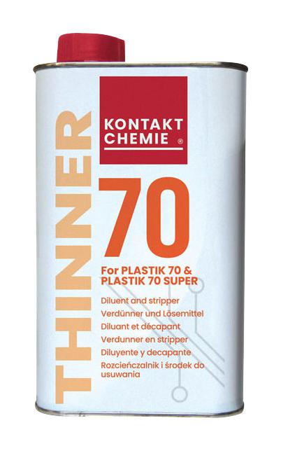 Kontakt Chemie Plastik 70 Thinner, 1L Coating, Conformal, Canister, 1L