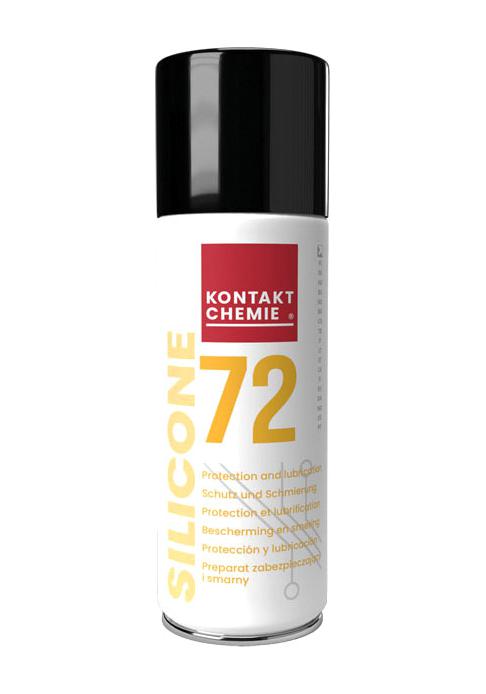 Kontakt Chemie Silicone 72, 200Ml Lubricant, Oil, Aerosol, 200Ml