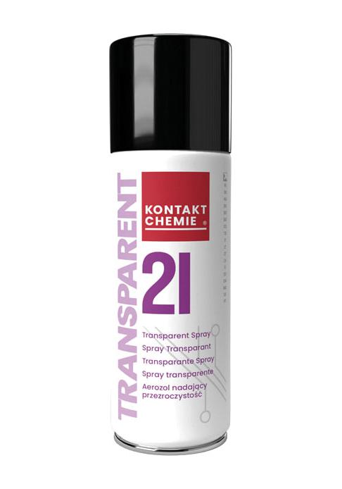 Kontakt Chemie Transparant 21, 200Ml Coating, Pcb, Aerosol, 200Ml