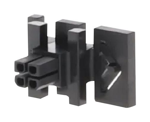 Molex 44133-0408 Connector Housing, Receptacle, 4Pos