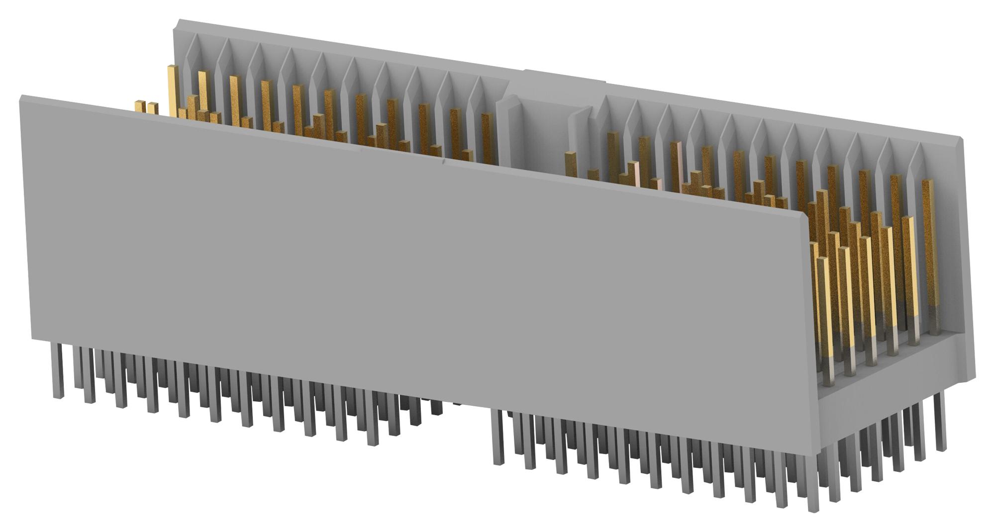 Te Connectivity 5352332-1 Backplane Conn, 154Pos, 7Row, Press Fit