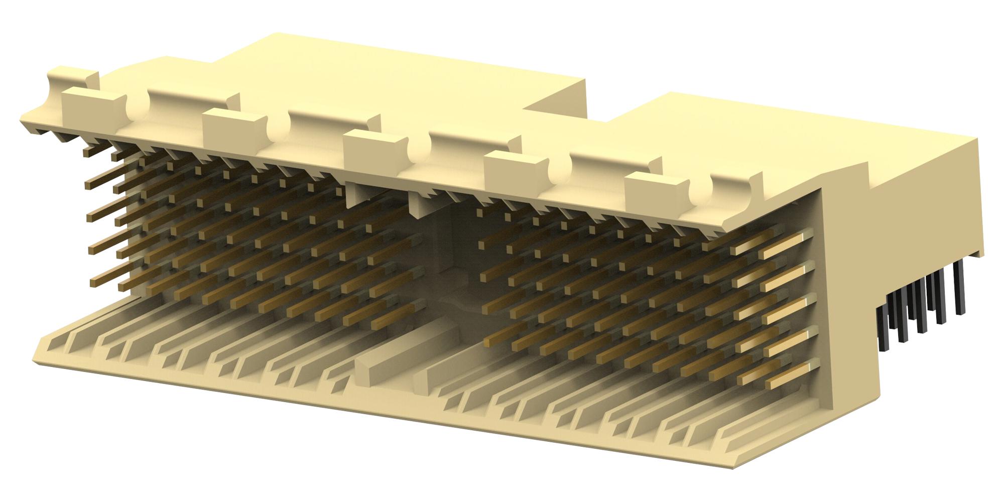 Te Connectivity 5106015-1Ãâ¦ Backplane Conn, 110Pos, 5Row, Press Fit