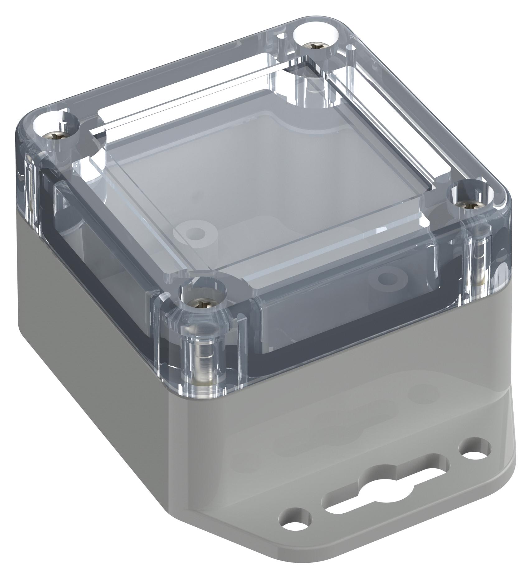 Multicomp Pro Mp011614 Enclosure, Abs, Pc, Grey, Transparent