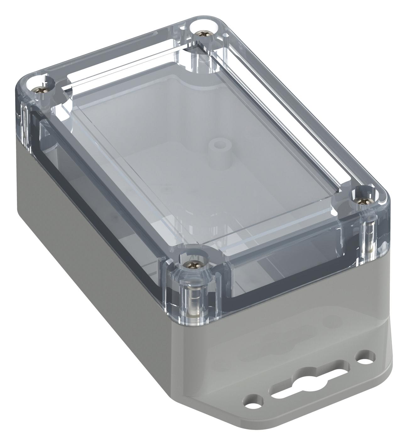 Multicomp Pro Mp011618 Enclosure, Abs, Pc, Grey, Transparent