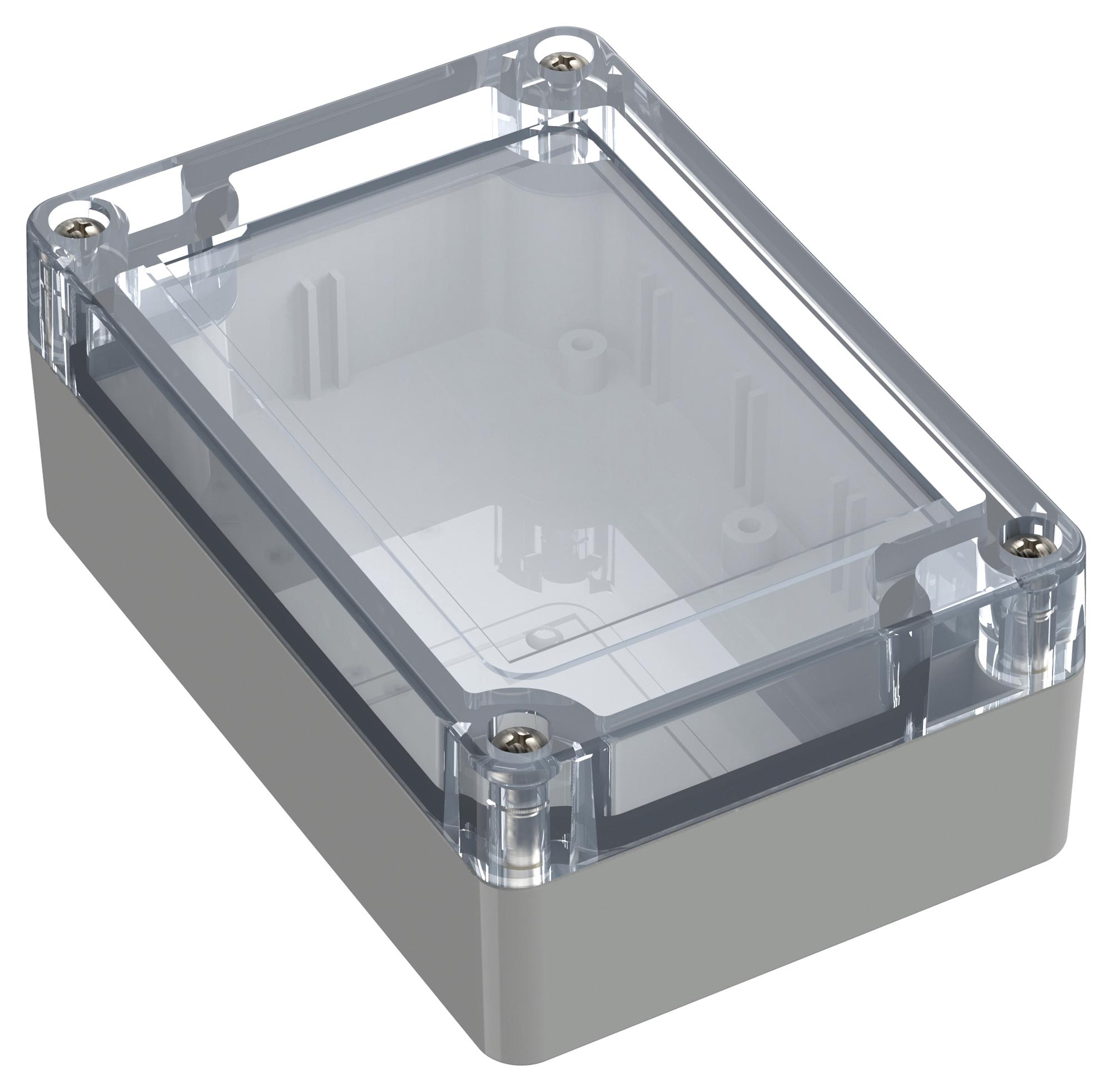 Multicomp Pro Mp011621 Enclosure, Pc, Grey, Transparent