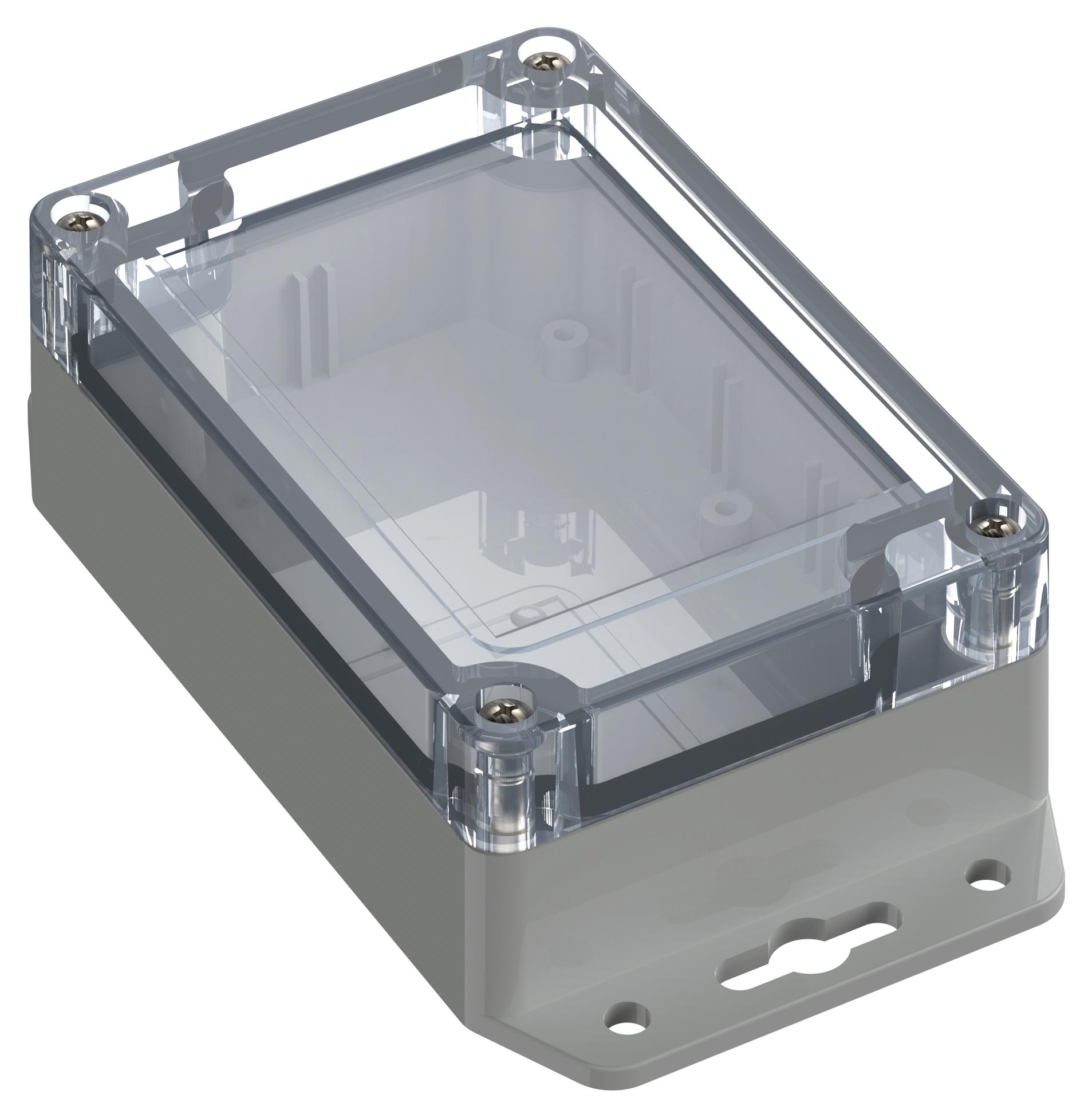 Multicomp Pro Mp011625 Enclosure, Pc, Grey, Transparent