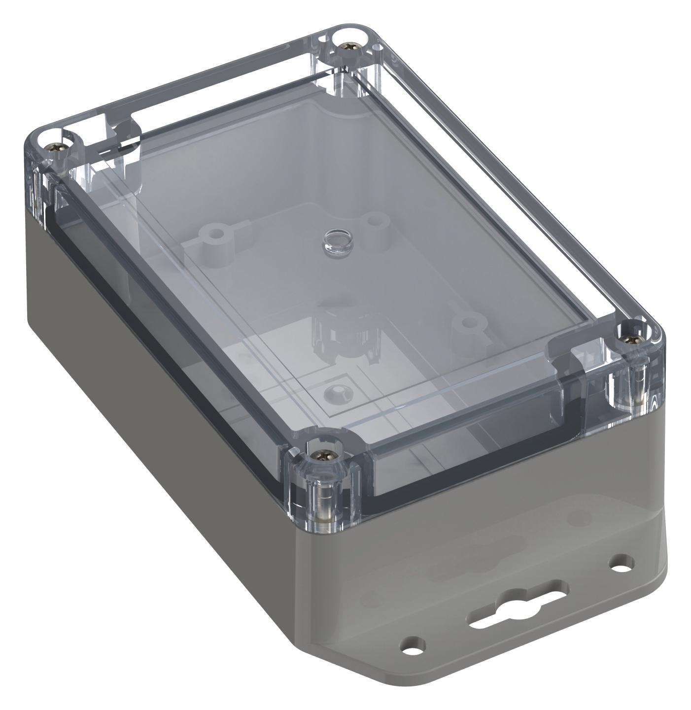 Multicomp Pro Mp011638 Enclosure, Abs, Pc, Grey, Transparent