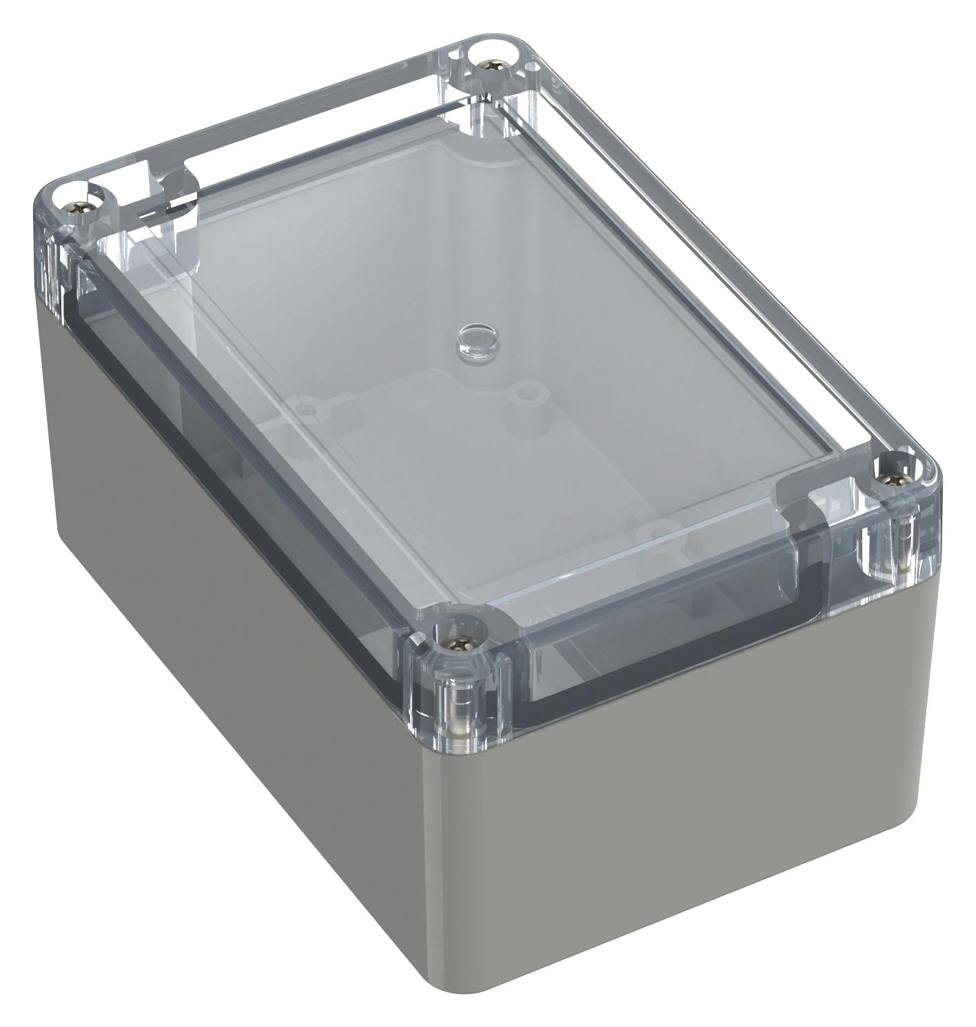 Multicomp Pro Mp011641 Enclosure, Pc, Grey, Transparent