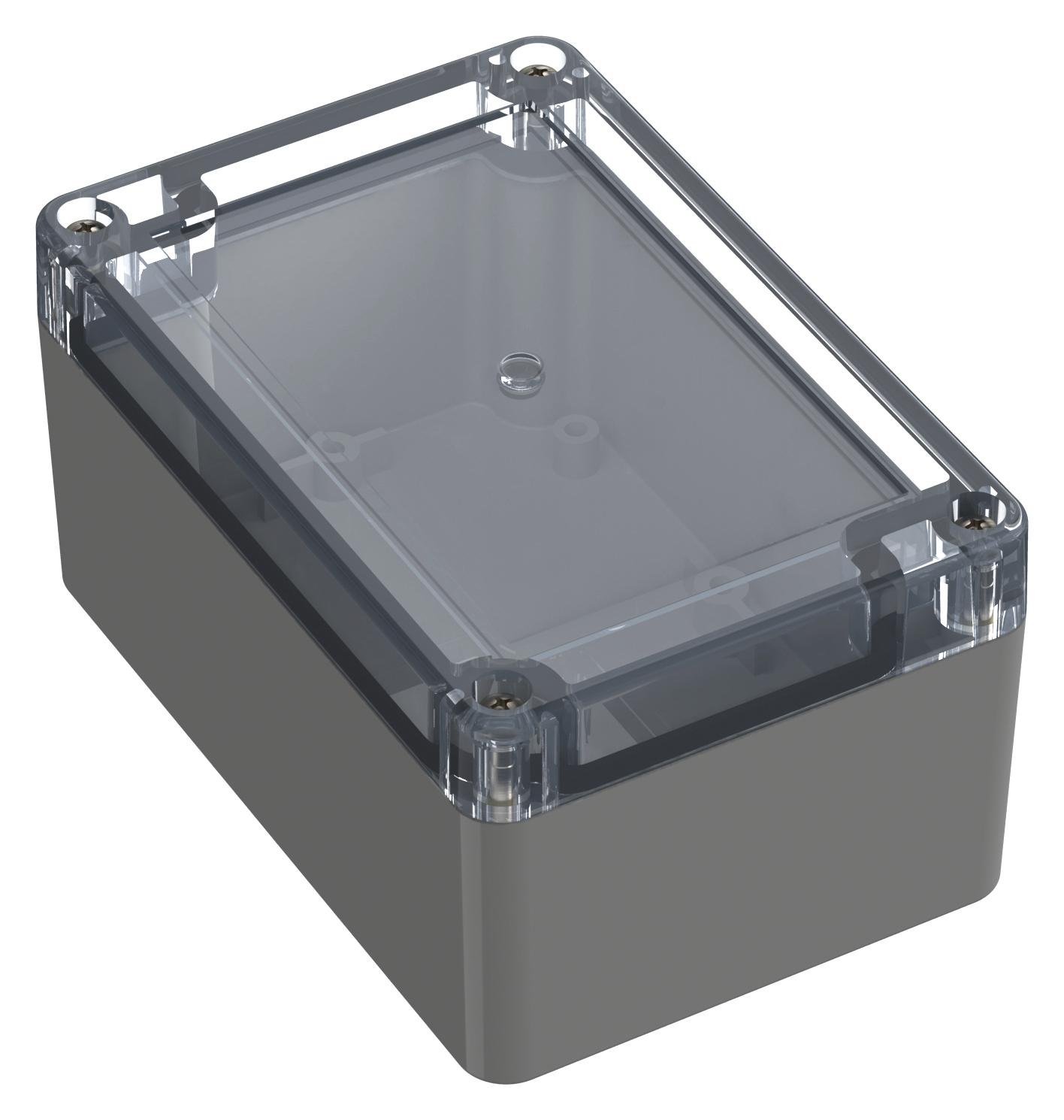 Multicomp Pro Mp011642 Enclosure, Abs, Pc, Grey, Transparent