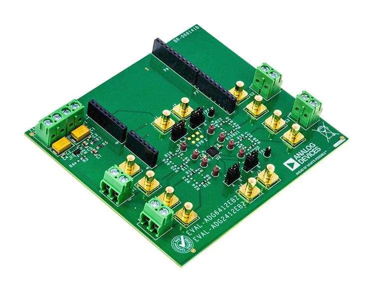 Analog Devices Eval-Adg2412Ebz Evaluation Board, Quad Spst Switch