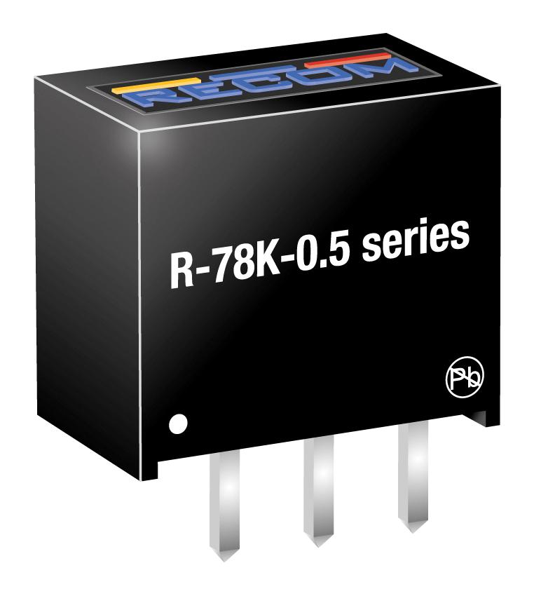 Recom Power R-78K5.0-0.5 Dc-Dc Converter, 5V, 0.5A