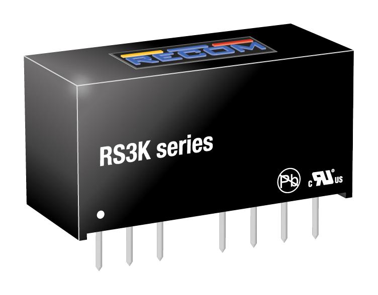 Recom Power Rs3K-2405Sz/h3 Dc-Dc Converter, 5V, 0.6A