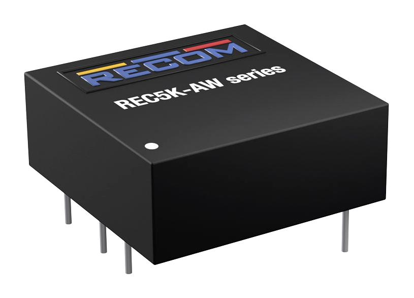 Recom Power Rec5K-2405Saw/h4 Dc-Dc Converter, 5V, 1A