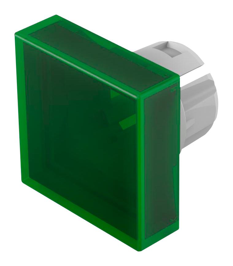 Eao 61-9351.5 Lens, Square, Green, 20Mm X 20Mm