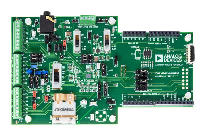 Analog Devices Eval-Ad4130-8Wardz Eval Board, Sigma-Delta Adc, 24Bit