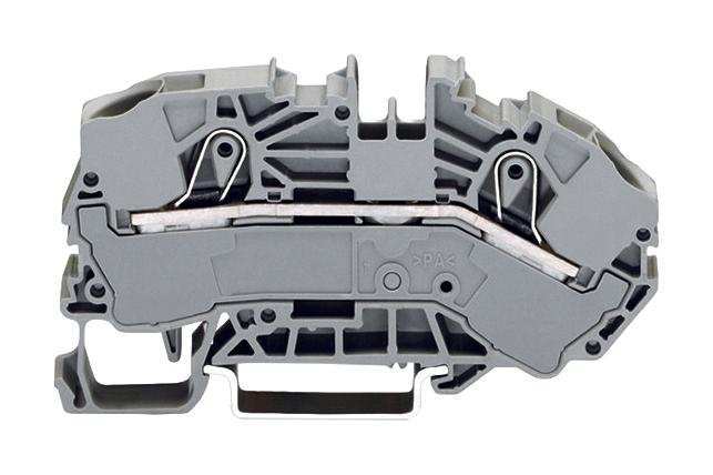 Wago 2016-7601 Terminal Block, Din Rail, 2Pos, 6Awg