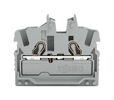 Wago 2052-321 Terminal Block, Din Rail, 2Pos, 12Awg