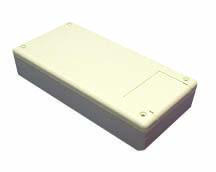 Hammond 1599Esgybat Box, Abs, Grey, 34X85X170Mm