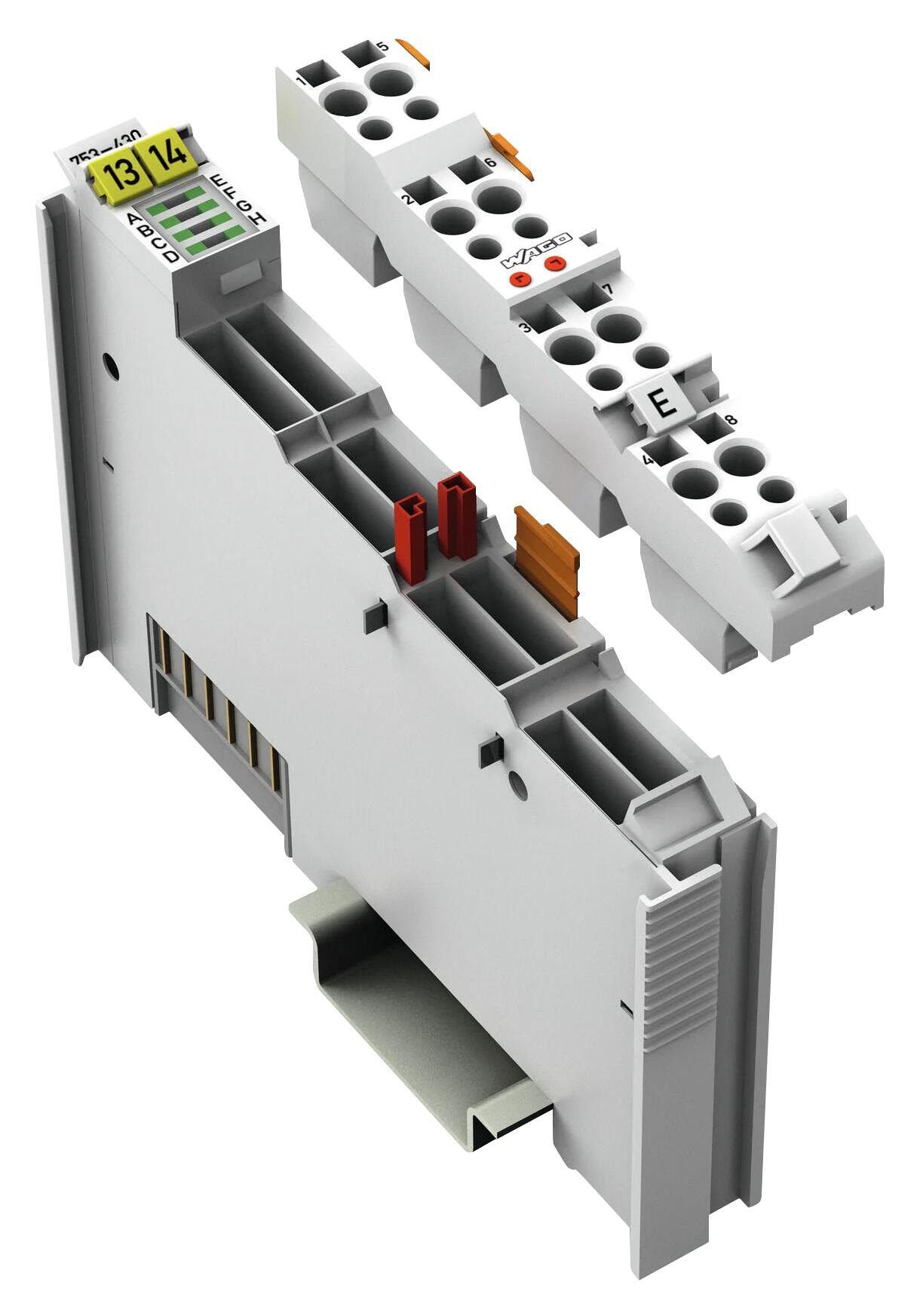 Wago 753-430 Input Module, Digital, 8 Ch, 0.017A