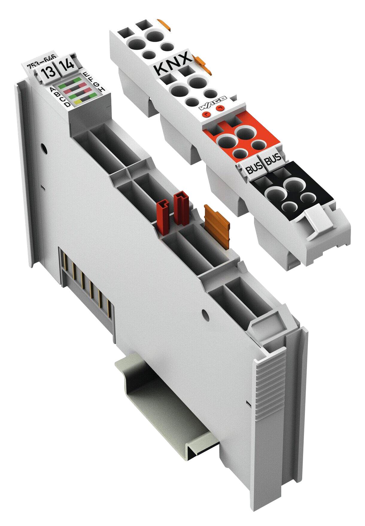 Wago 753-646 Interface, Din Rail, 0.025A