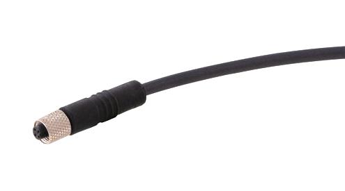 Harting 21340400413050 Sensor Cord, 4P M5 Rcpt-Free End, 5M