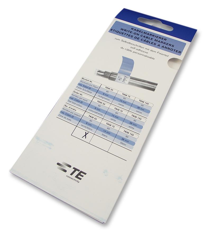 Raychem - Te Connectivity Tkm-50 Label, Booklet, S/l, Pk90