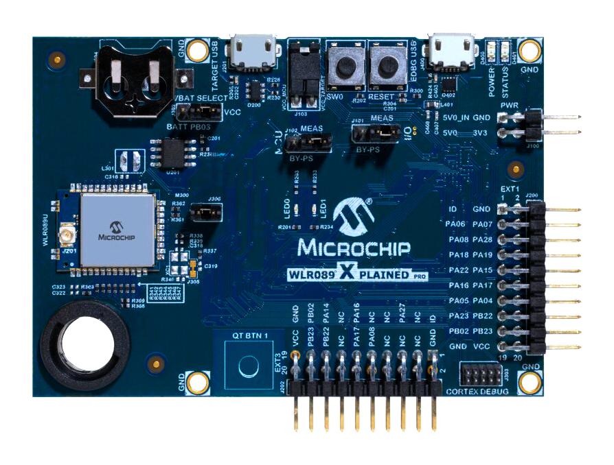 Microchip Ev23M25A Xplained Pro Evaluation Kit, Lora Tx Rx