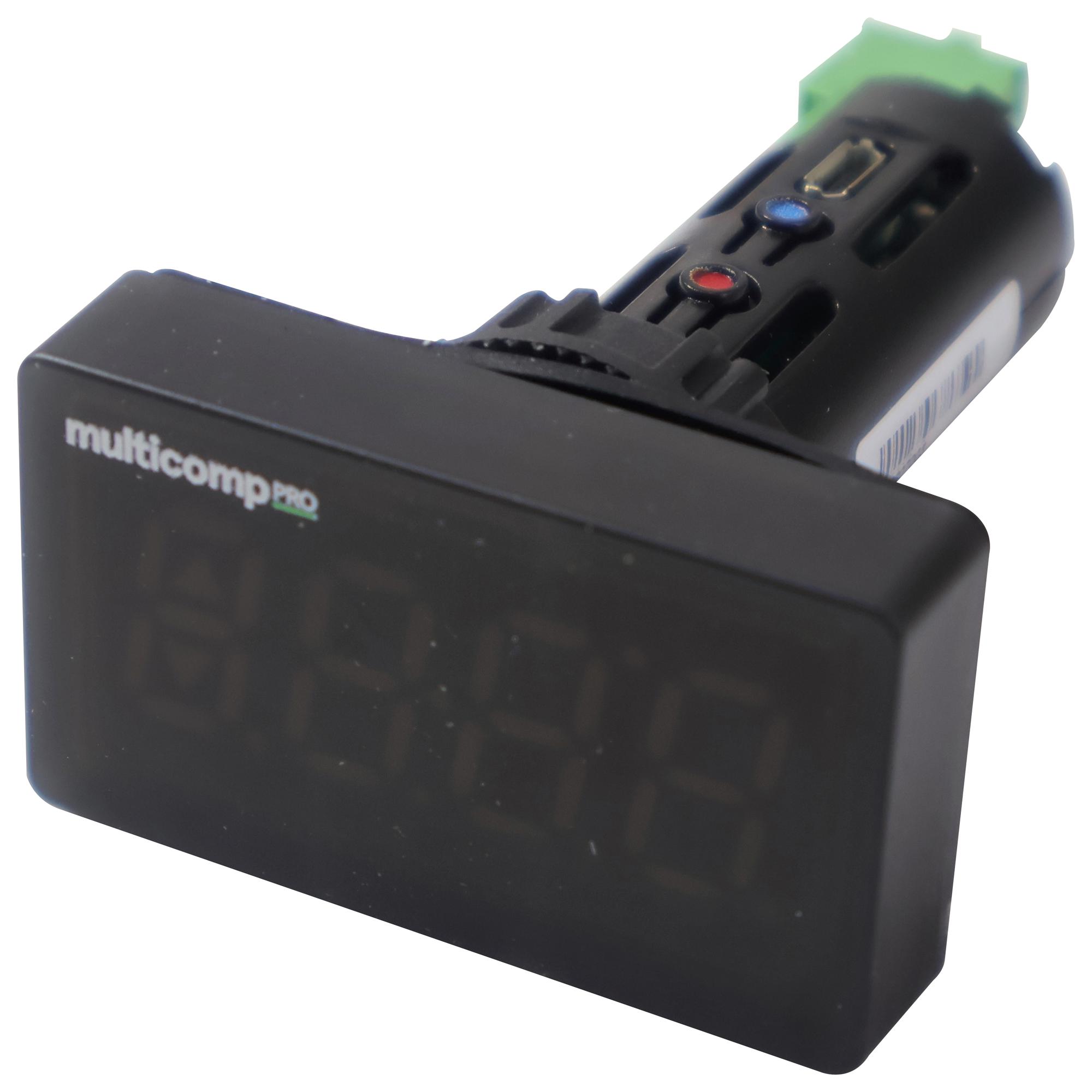 Multicomp Pro Mp-335Pm-21 Panel Meter, Current/volt, 4Digit, 14Mm