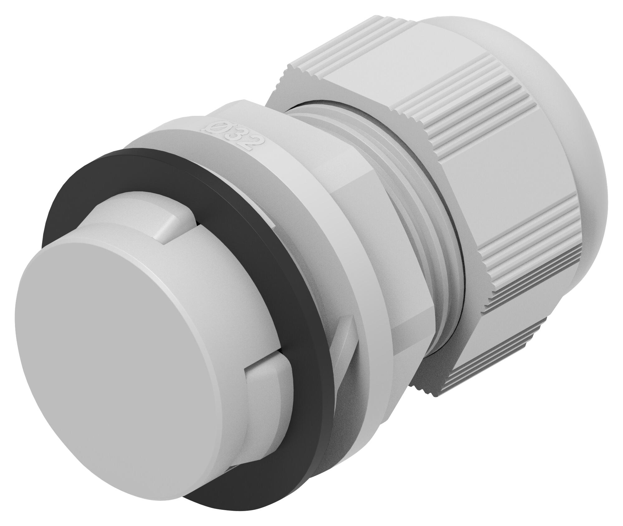 Entrelec - Te Connectivity 1Sng622025R0000 Cable Gland, Nylon6, 17Mm, Light Grey