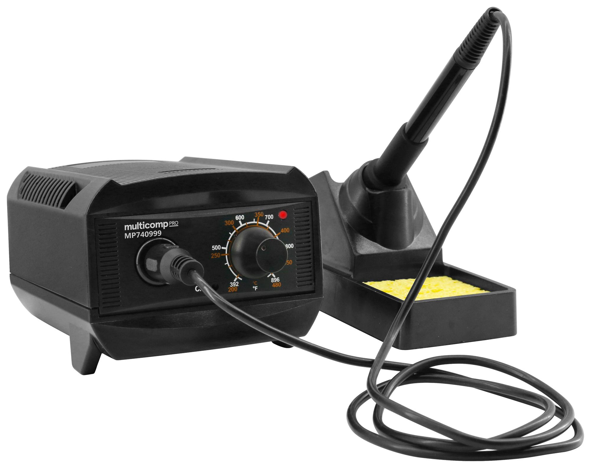 Multicomp Pro Mp740999 Eu Soldering Station, 60W, 480Deg C, Eu