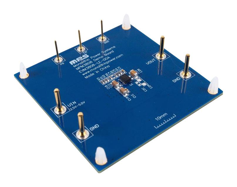 Monolithic Power Systems (Mps) Evm3808-Le-00A Evaluation Board, Sync Step Down Module