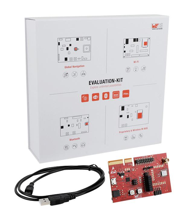 Wurth Elektronik 2608049024011 Evaluation Board, Bluetooth Low Energy